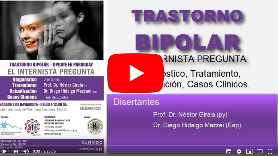 Transtorno Bipolar – Update en Paraguay (Video)