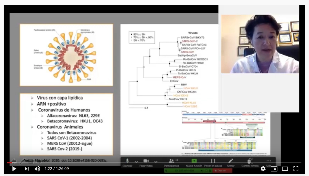 VIDEOCONFERENCIA – COVID 19 AMENAZA GLOBAL