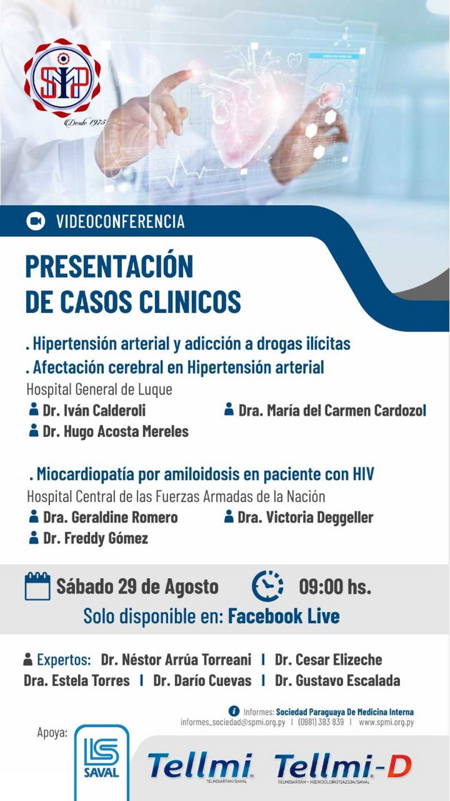 Videoconferencia: Presentación de Casos Clínicos