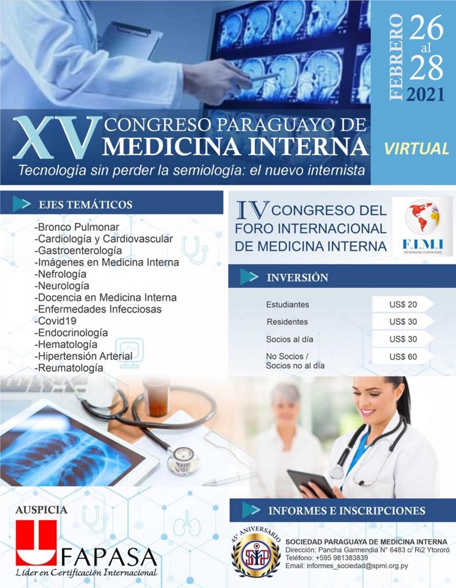 XV Congreso Paraguayo de Medicina Interna