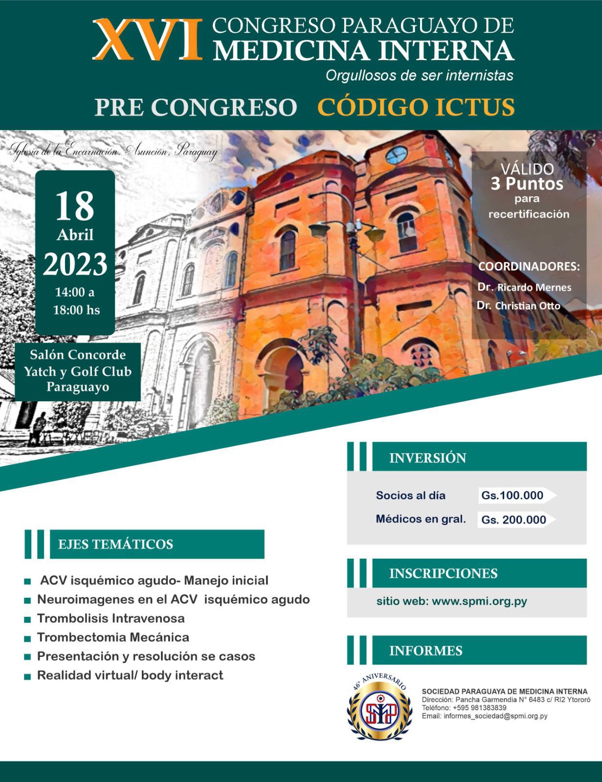 Pre Congreso: Código Ictus