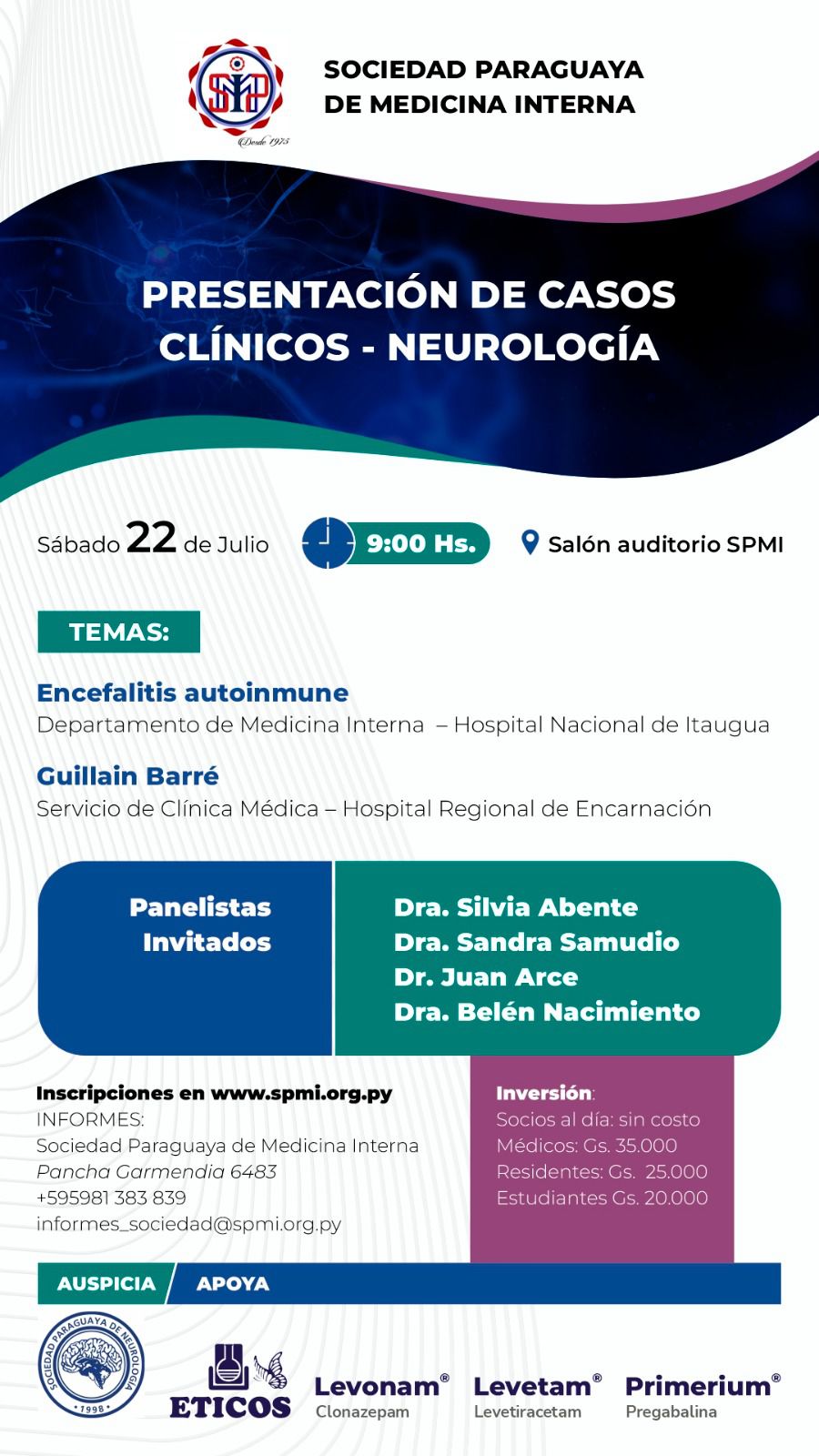 Presentación de Casos Clínicos – Neurología